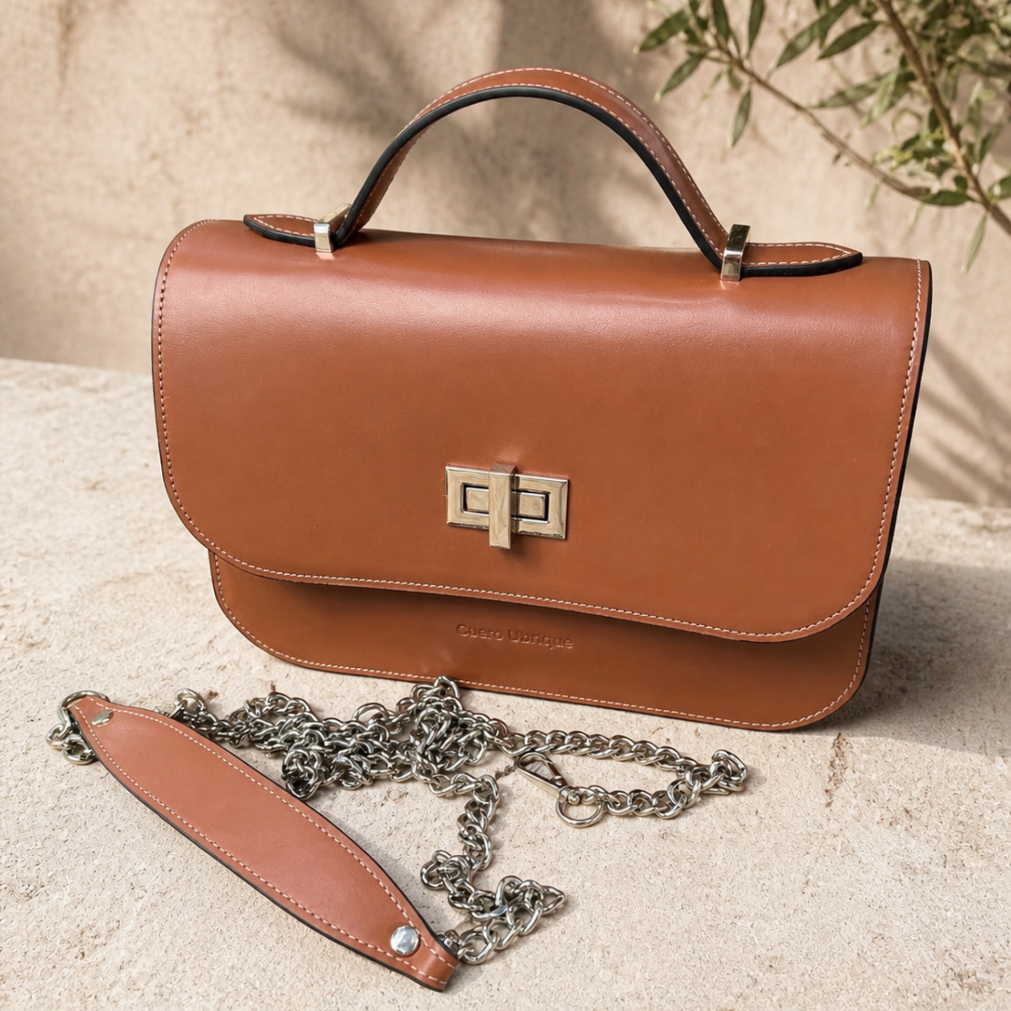 Patricia — bolso de cuero hecho en Ubrique