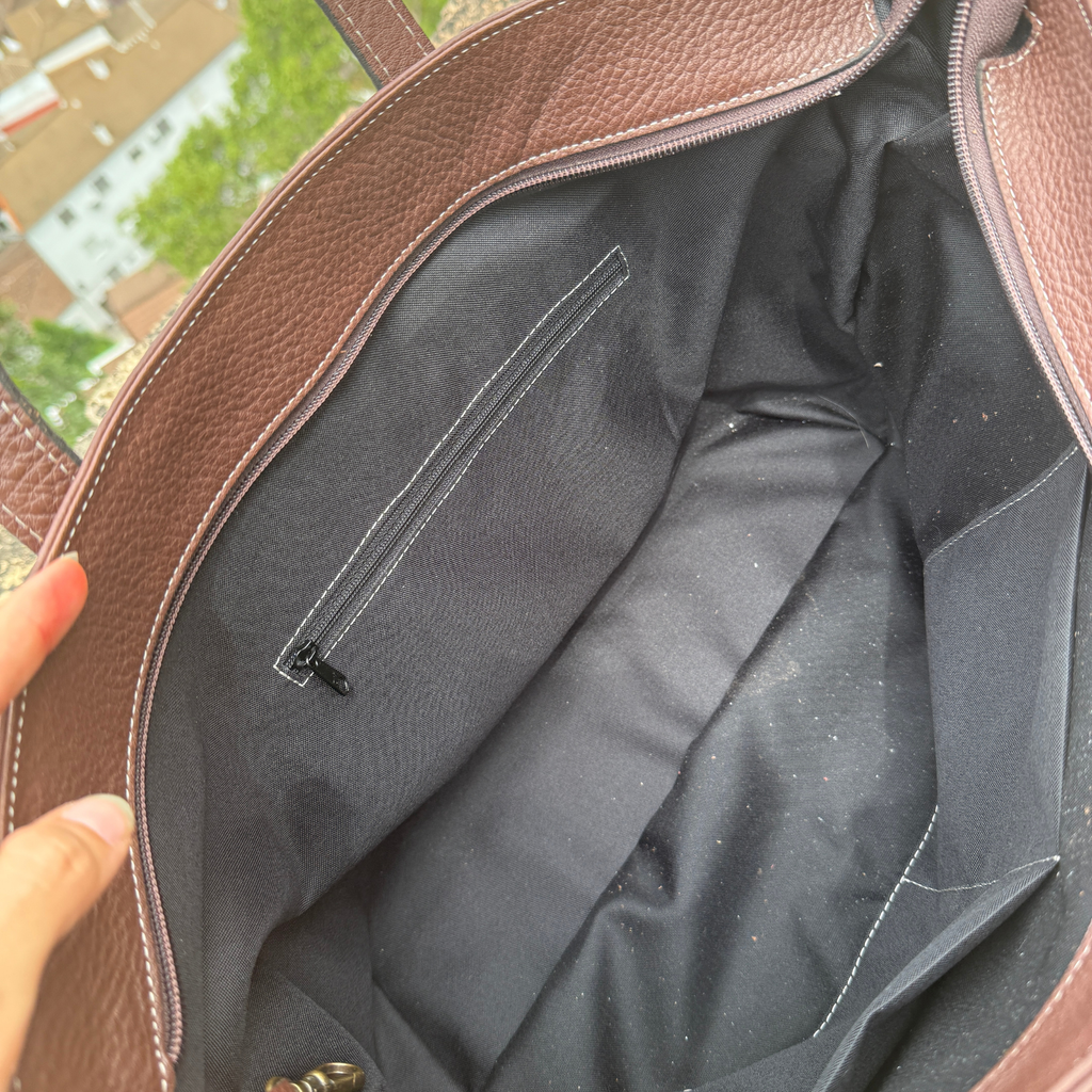 Bolso Capacha de Cuero – Hecho a Mano en Ubrique