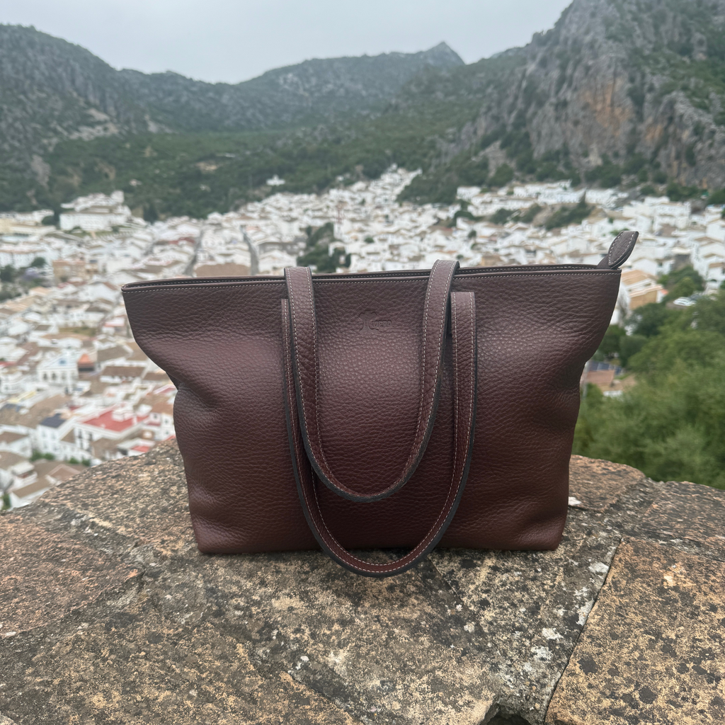Bolso Capacha de Cuero – Hecho a Mano en Ubrique