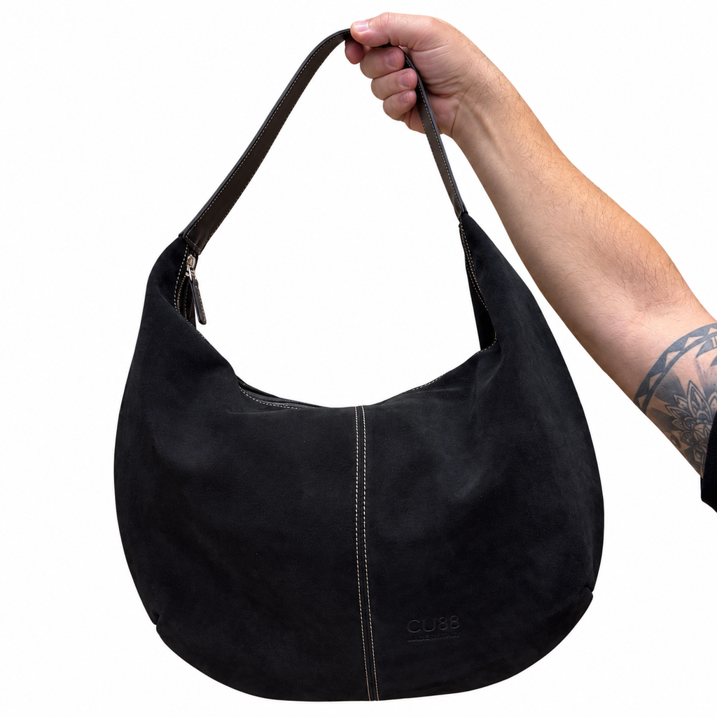 Bolso Luz de serraje / ante