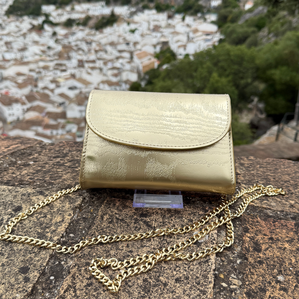 Natalia - bolso de cuero hecho en Ubrique