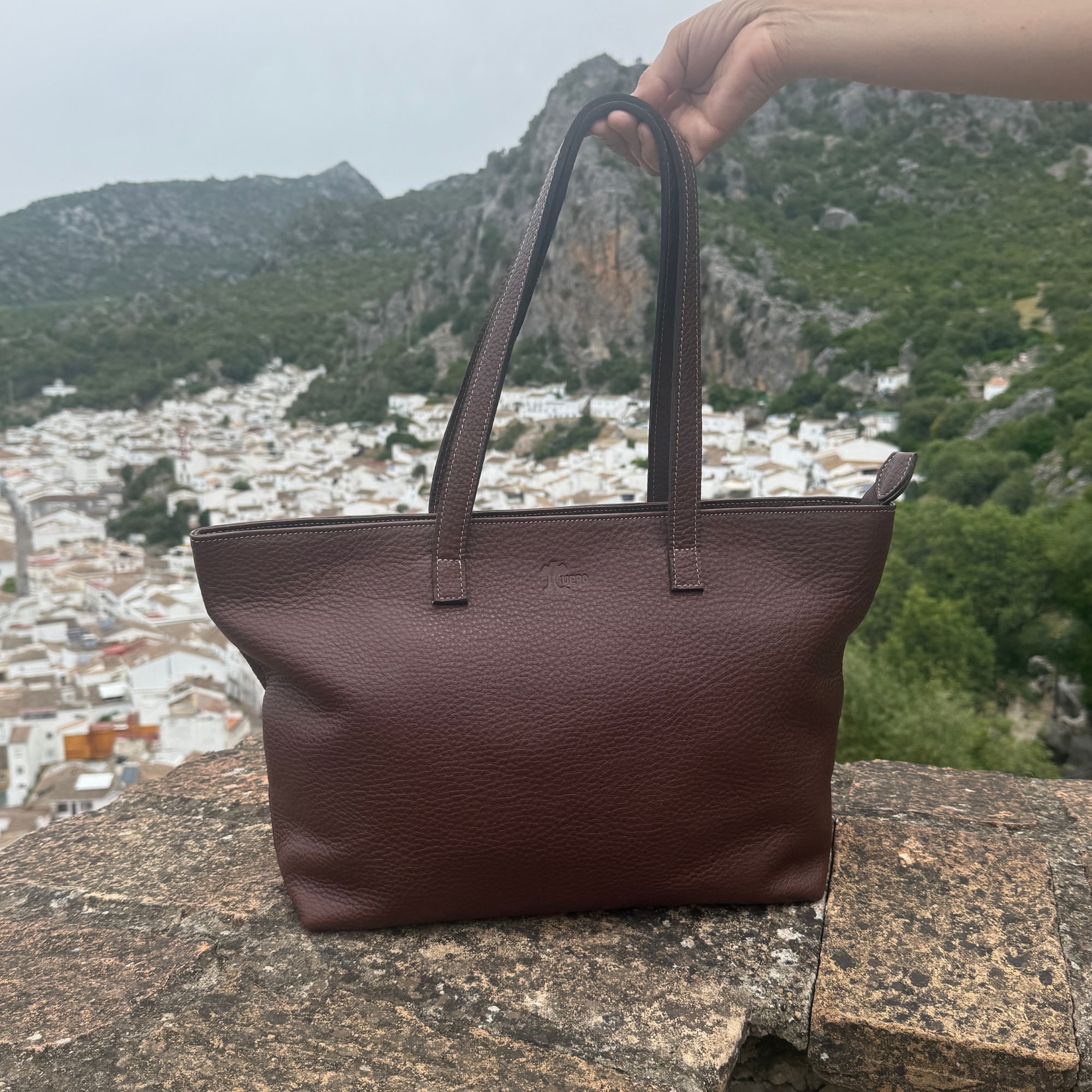 Bolso Capacha de Cuero – Hecho a Mano en Ubrique