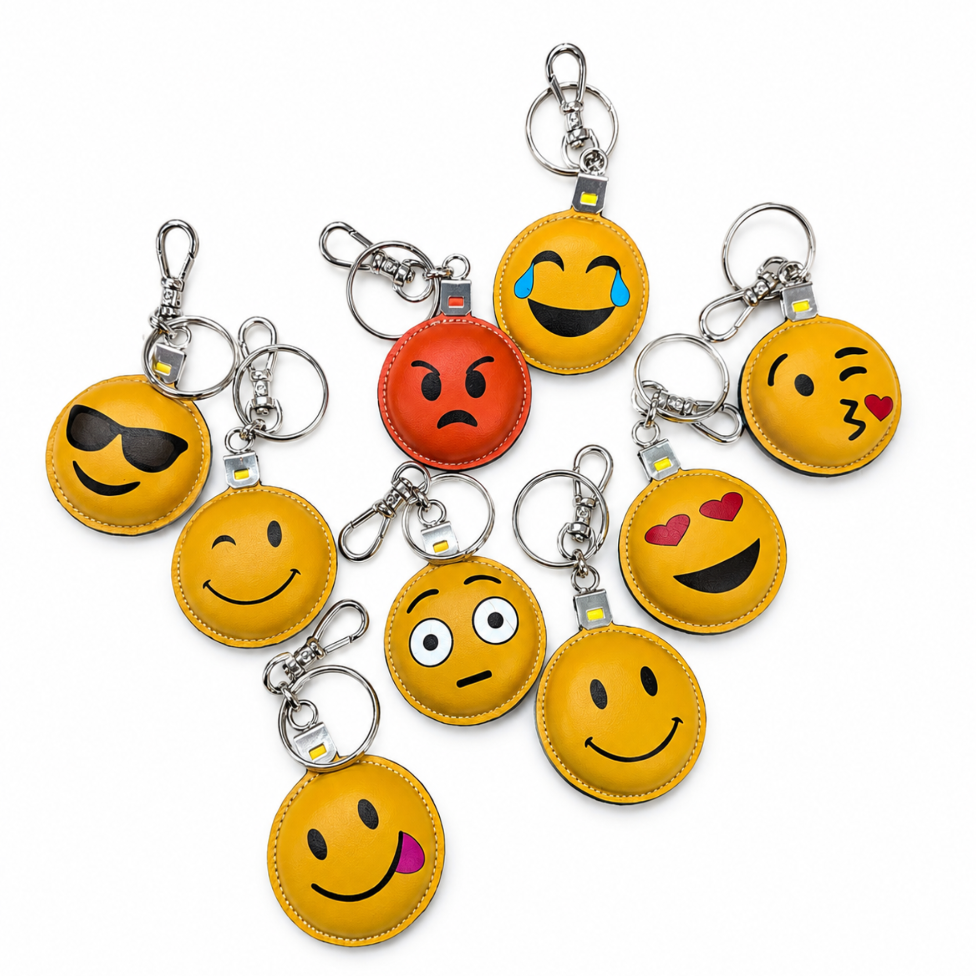 Llaveros o Charm para bolsos - Colección Smile Leather