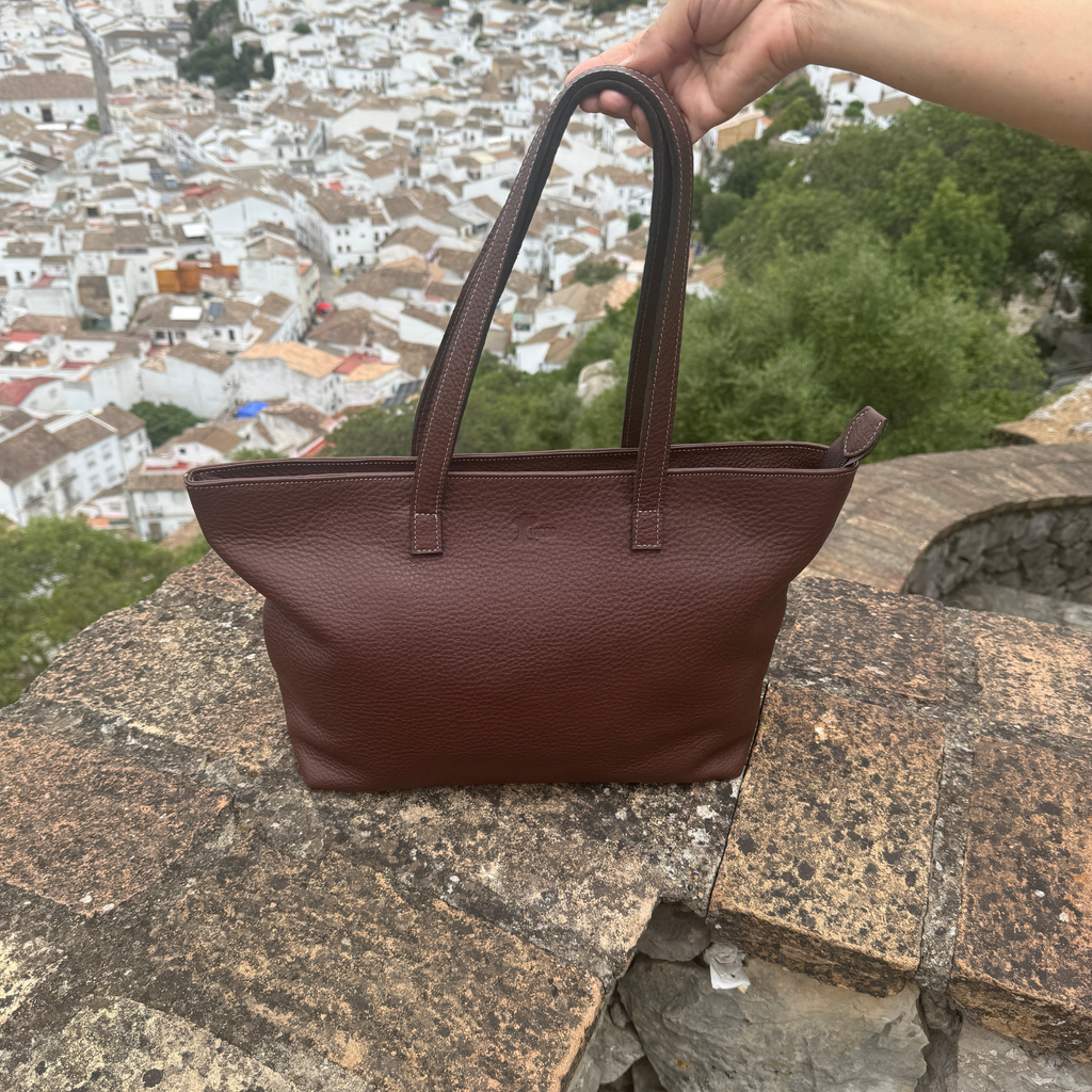 Bolso Capacha de Cuero – Hecho a Mano en Ubrique
