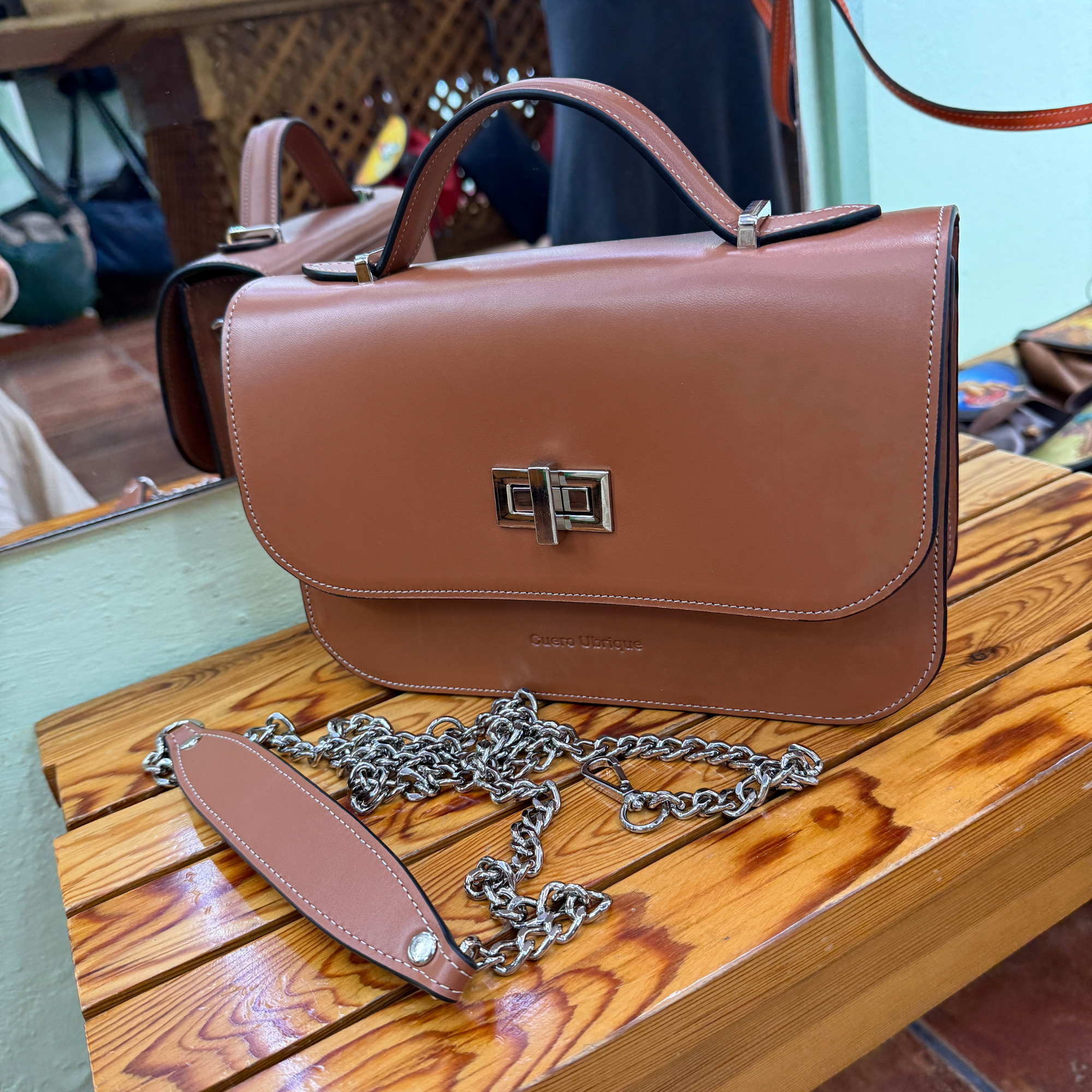 Patricia — bolso de cuero hecho en Ubrique