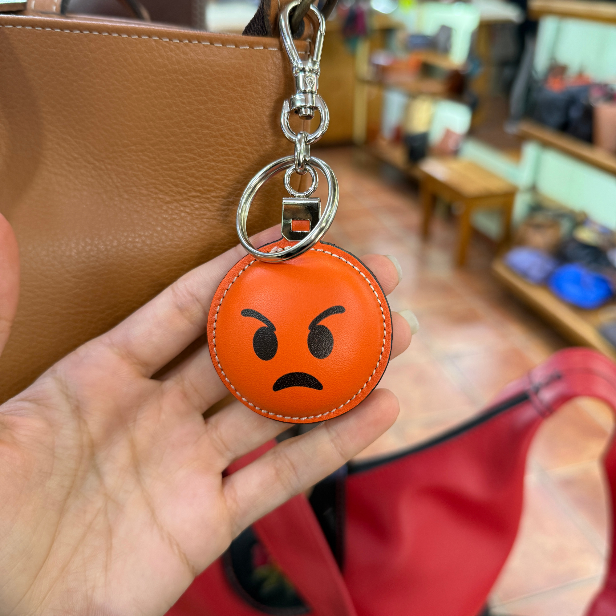 Llaveros o Charm para bolsos - Colección Smile Leather