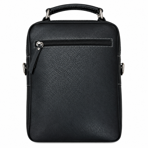 Bolso bandolera de hombre negro Ébano | CU88