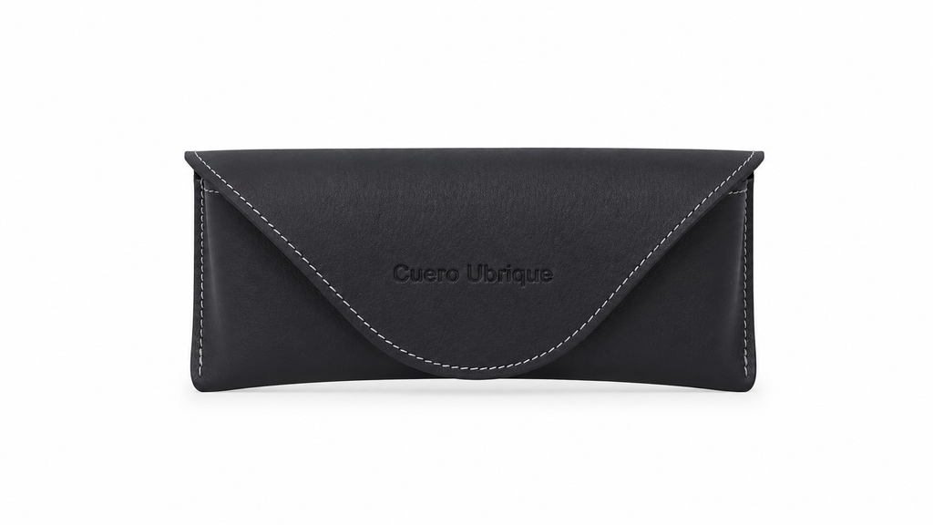 Estuche para Gafas de Cuero Auténtico 13-D