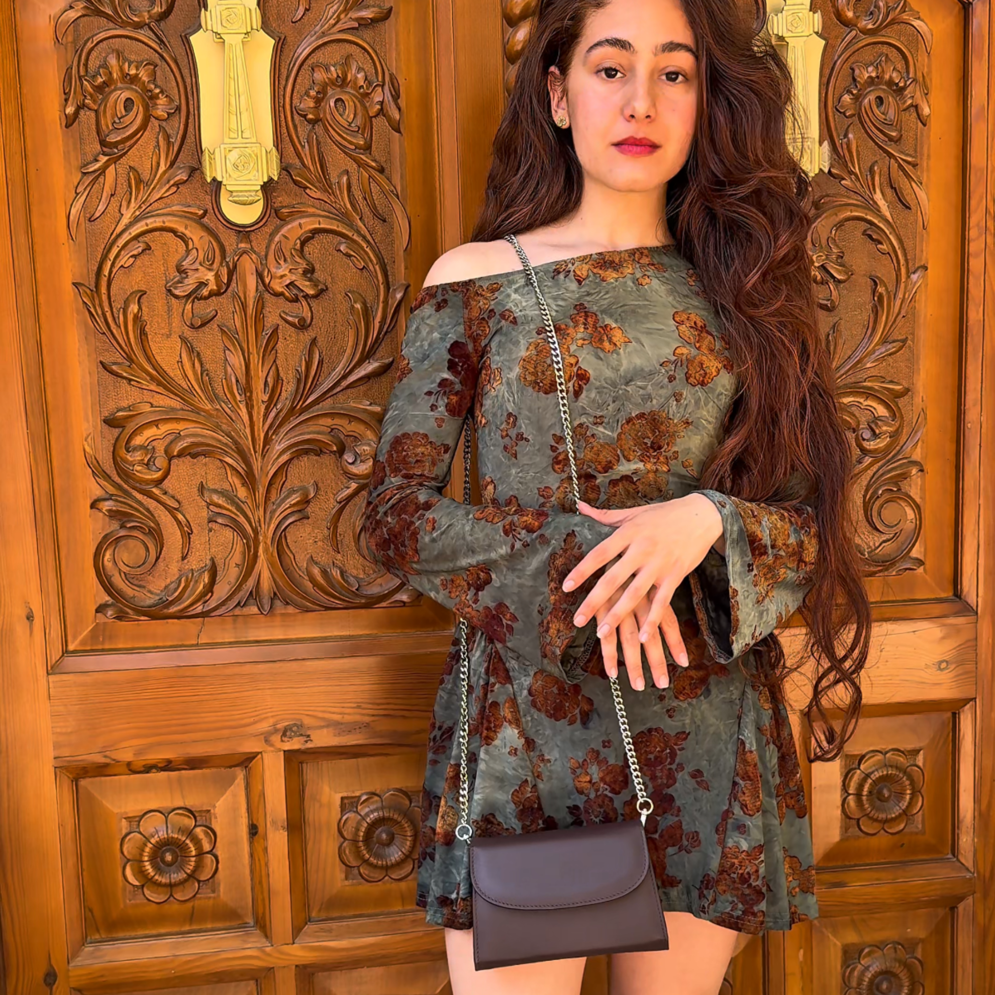 Natalia - bolso de cuero hecho en Ubrique
