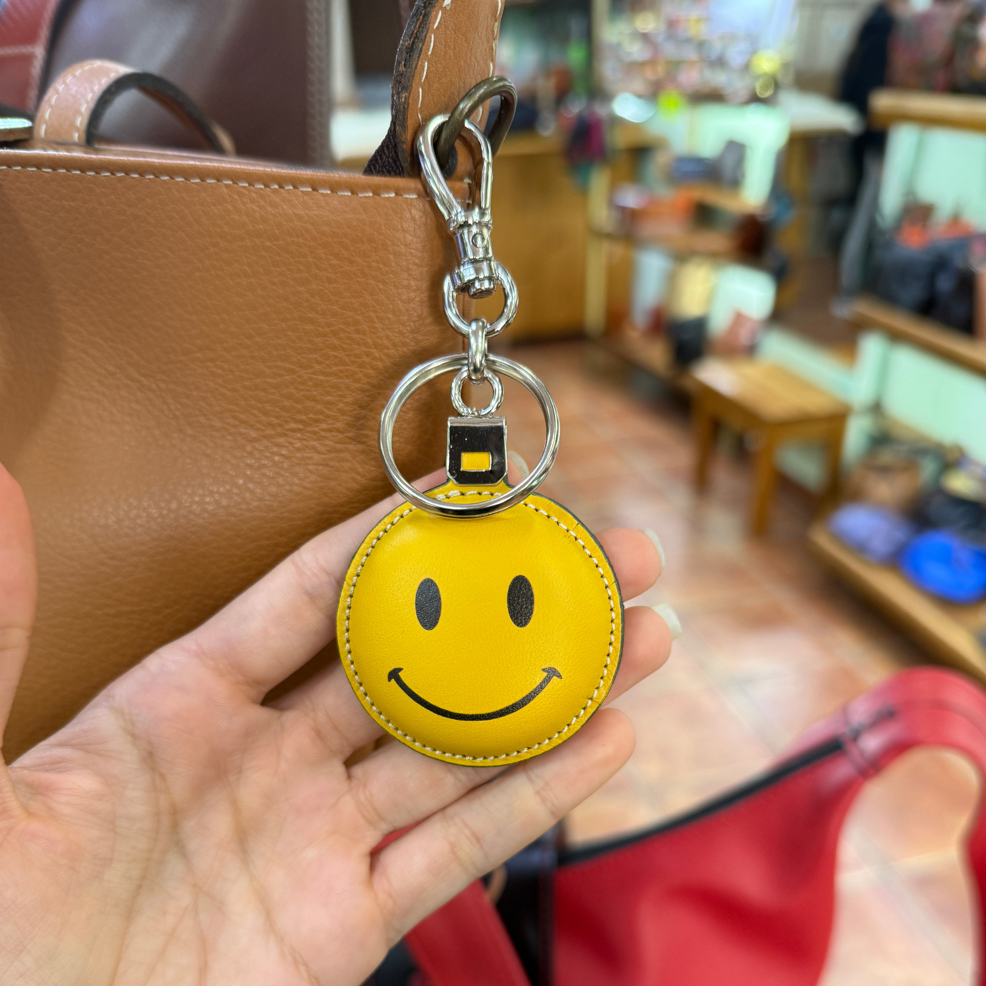 Llaveros o Charm para bolsos - Colección Smile Leather