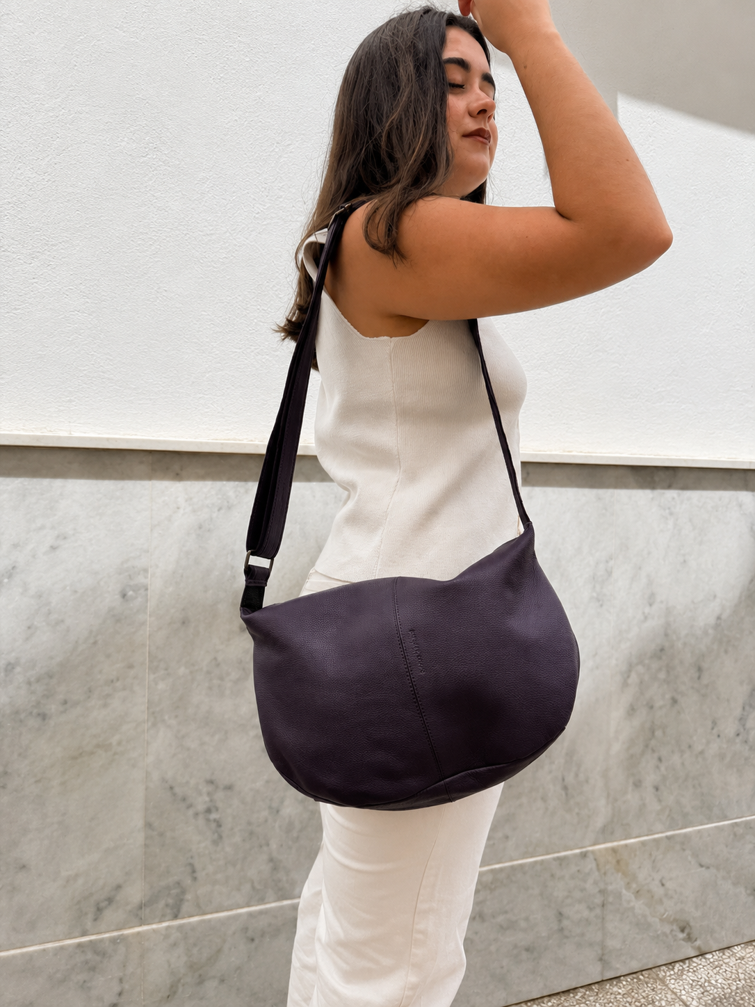 Bolso Luna - Bolso saco pequeño, bandolera