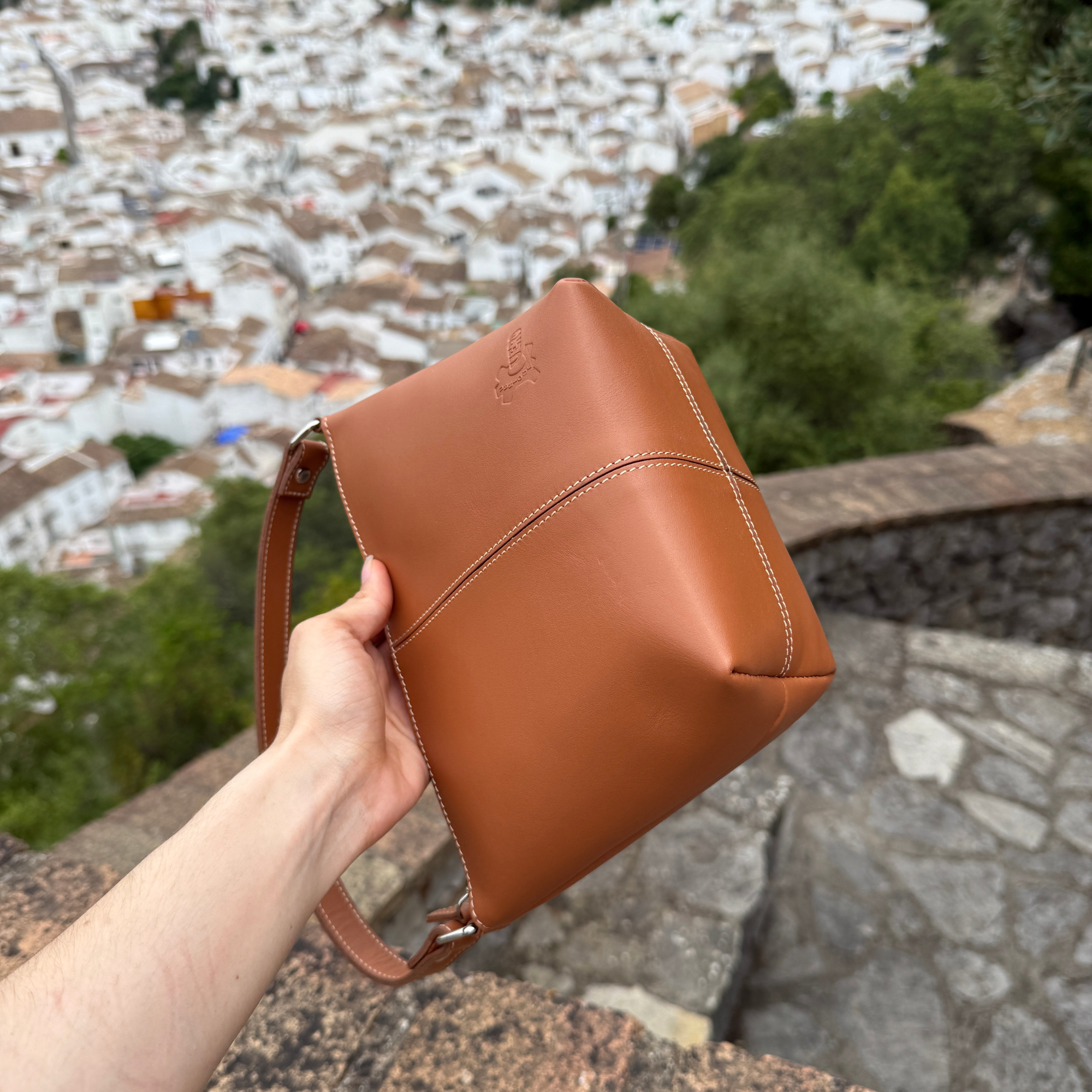 BMB - bolso de cuero hecho en Ubrique