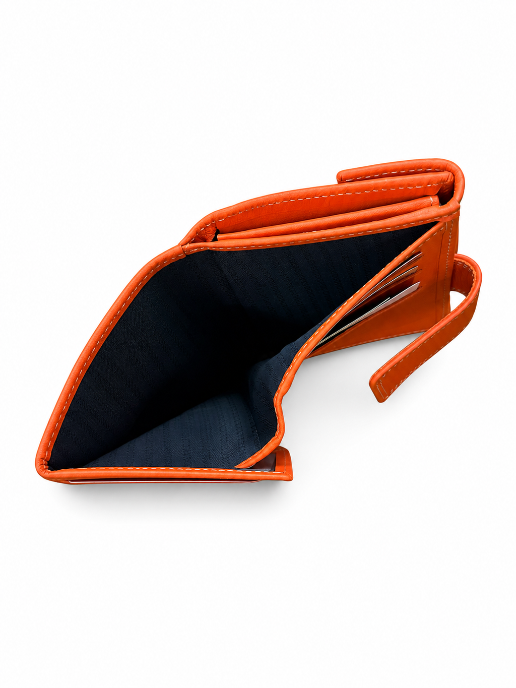 Cartera de piel BILL Peque – Grabado Floral
