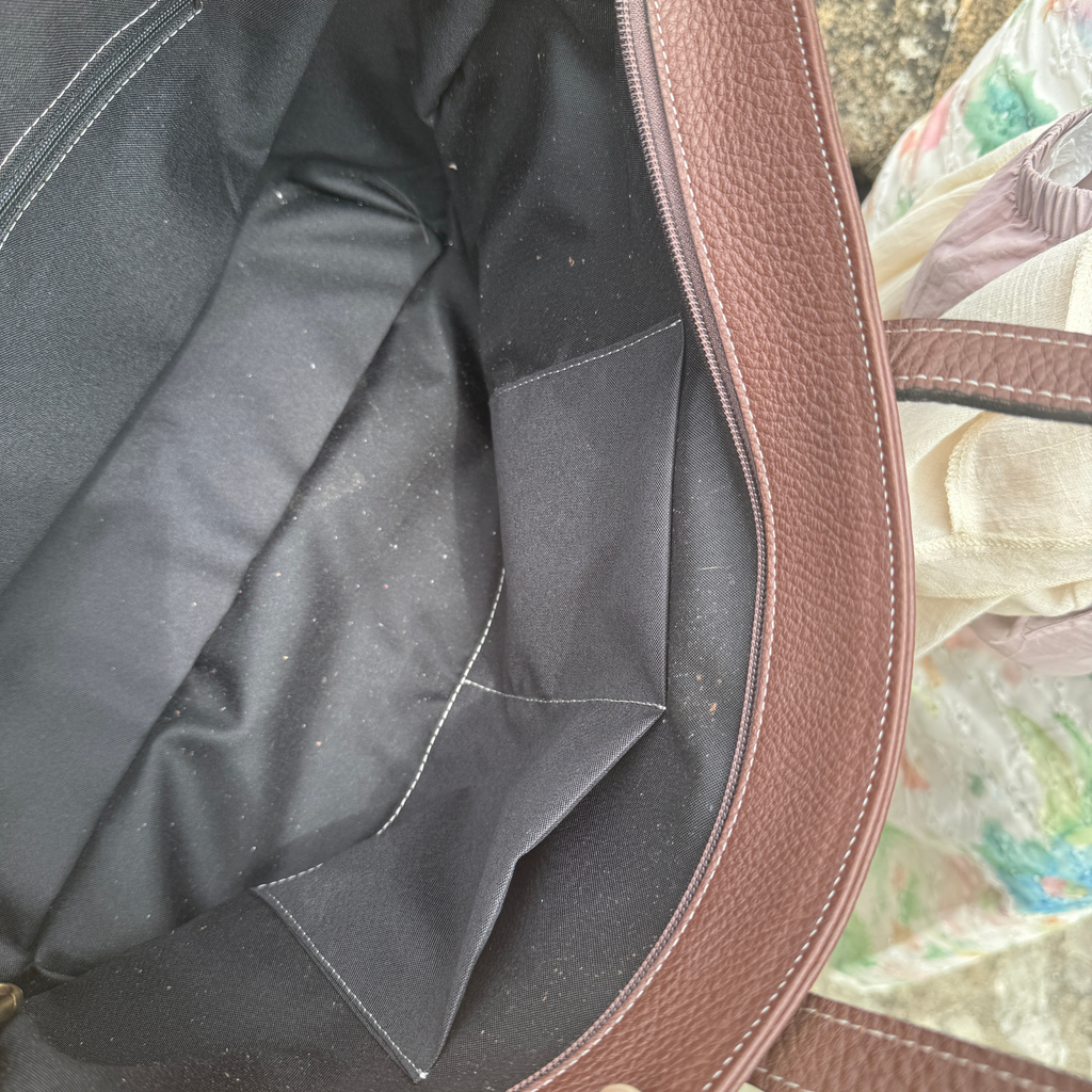 Bolso Capacha de Cuero – Hecho a Mano en Ubrique