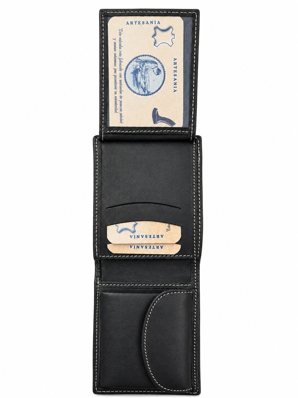 Cartera Viru — Cartera de Piel Artesanal