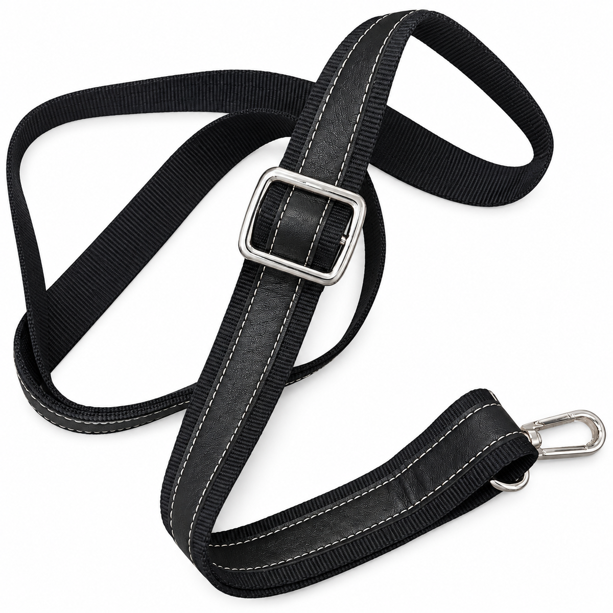 Bolso bandolera de hombre negro Ébano | CU88